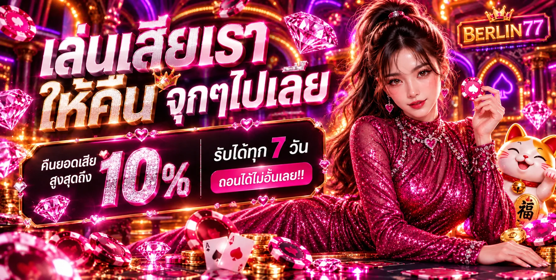 BERLIN77 สล็อต แนวทางเลือกเกมจาก RTP และความผันผวน
